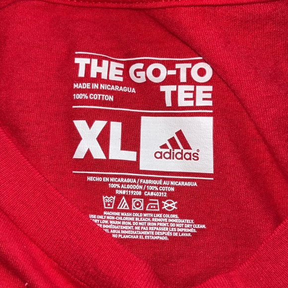 Adidas NBA Chicago Bulls Basketball T-Shirt Sz XL - Picture 3 of 4